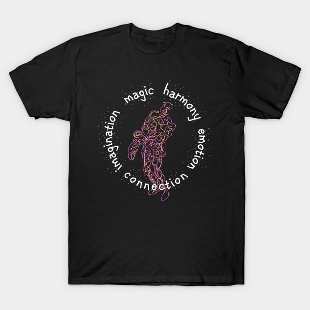 Musical Theme with Saxophone T-Shirt by jazzworldquest